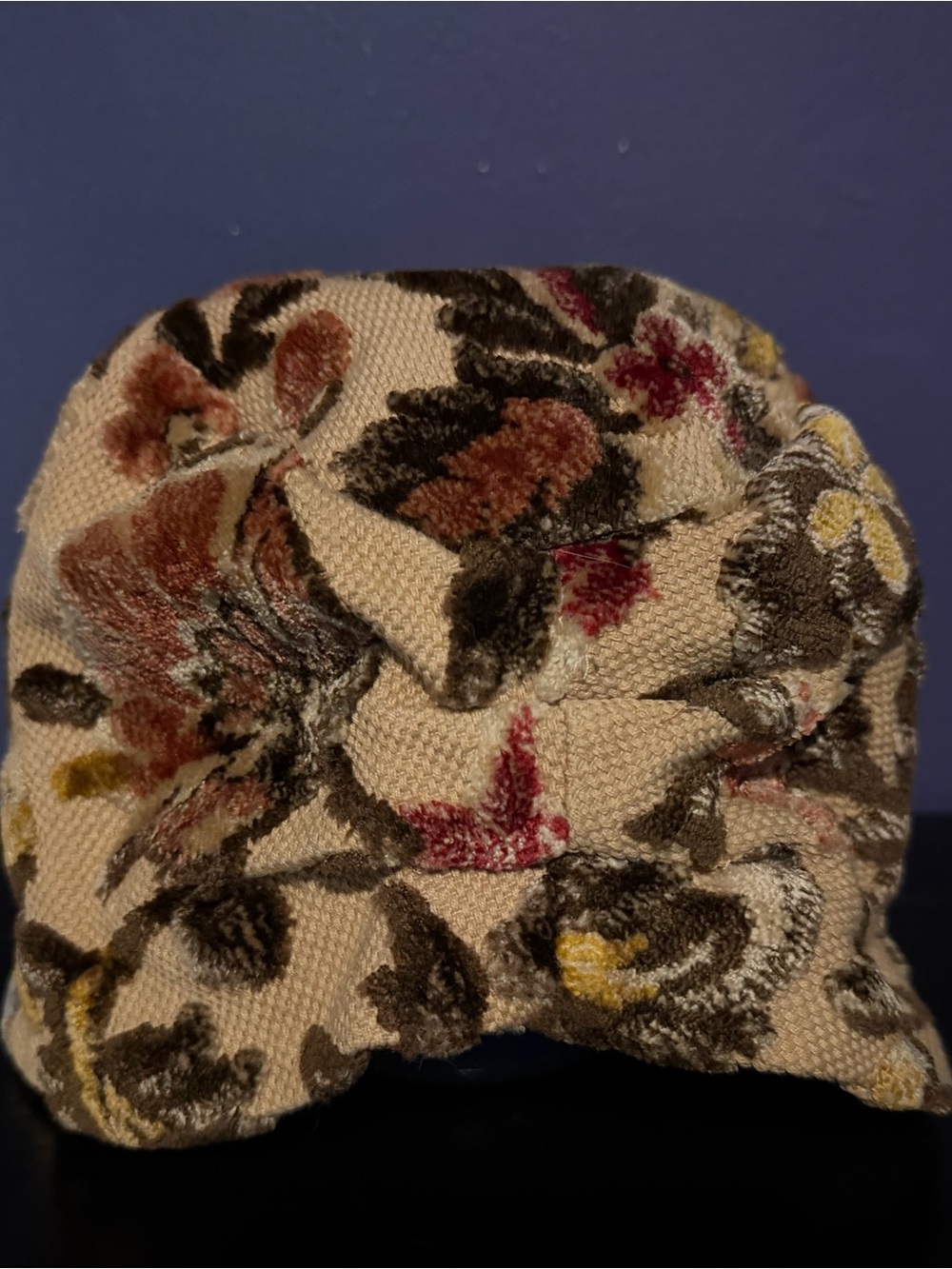Vintage tapestry hat